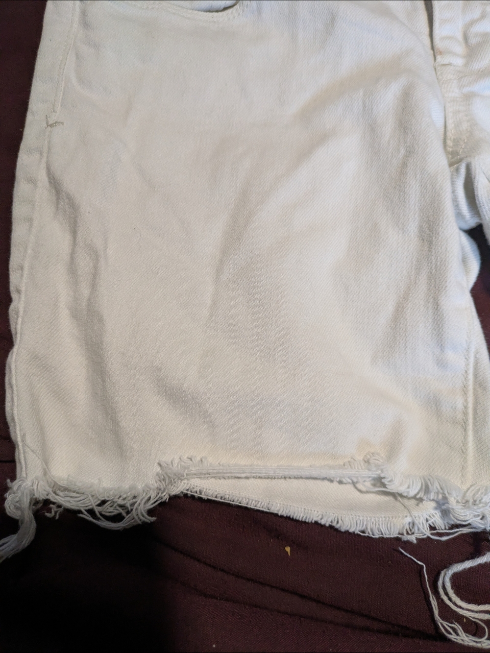 ✨ American Eagle Distressed White Denim Shorts - Picture 2 of 11